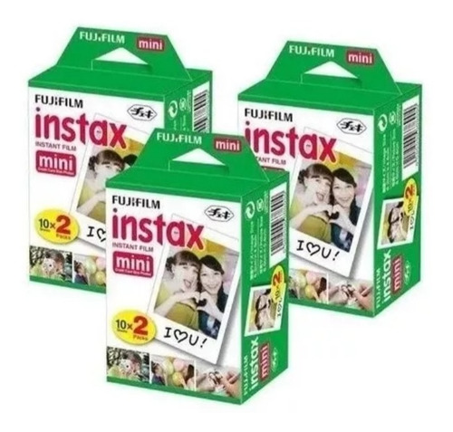 Filme Instax Mini 7, 8 E 9 - 60 Poses Entrega + Rápida