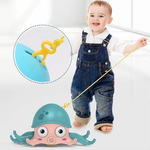 Imagen 5 de 6 de Pulpo Juguete De Baño Y Tierra Para Niños