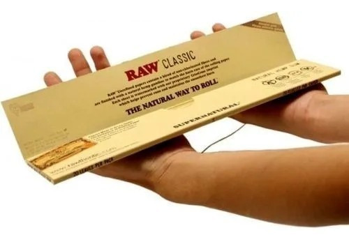 Papel De Fumar Seda Raw Giga 310x44mm Smoking Beck Ret