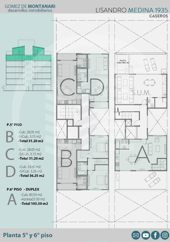 Departamento Monoambiente Divisible 5° D En Caseros