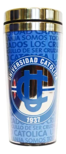 Mug Termico Cafe Te Universidad Catolica Cruzados