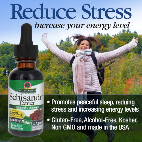Suplemento Nature's Answer Schisandra Berry 30 Ml
