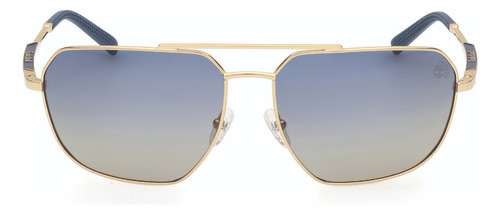 Lentes De Sol Dorado Polarizados Timberland Tb0000932d