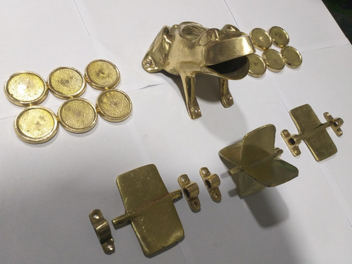 Accesorio Juego Completo De Sapo De Bronce