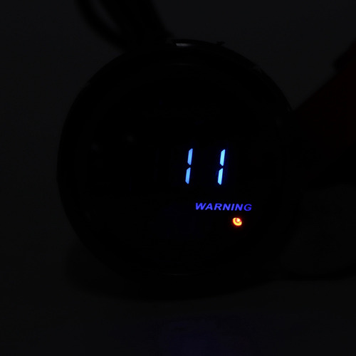 Medidor De Pressão Turbo Boost Digital Blue Led 12v De 2 Pol
