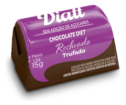Diatt Bombom Sortido Presenteável 180g (12un X 15g)