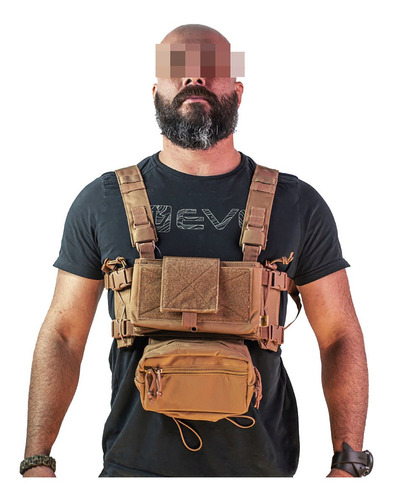 Chest Rig Tático Multifunção Asset Mk1 Evo Tactical Airsoft