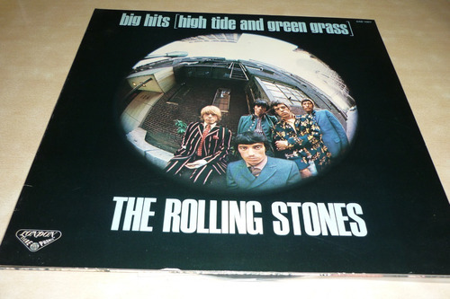 Rolling Stones Big Hits Vinilo Japon 10 Puntos Inser Jcd055