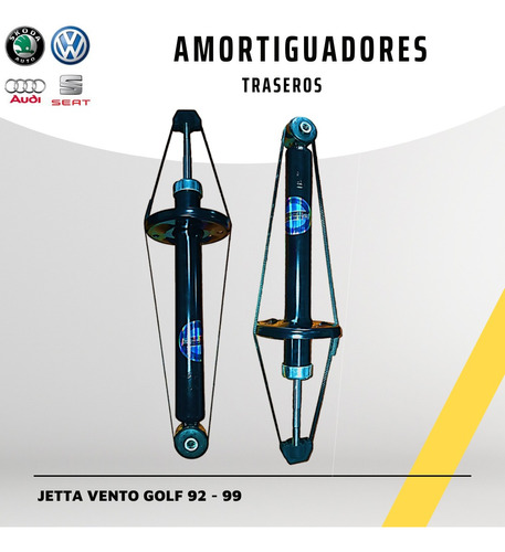 Amortiguadores Traseros Para Vw Jetta Vento Golf Mk3