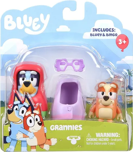 Set De Muñecos Con Accesorios Bluey - Grannies