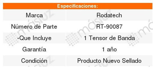Tensor Banda Volkswagen Passat 2l 12 Al 14