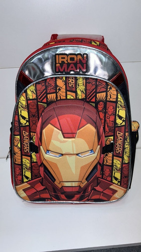 Mochila Ironman   Hulk  Vengadores Avengers  40cms 