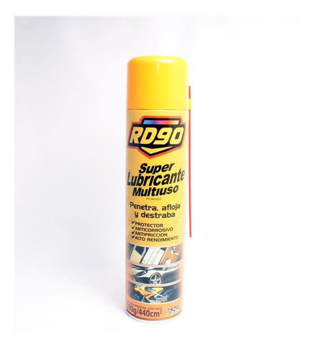 Imagen 1 de 4 de Lubricante Multiuso Rd90 Limpia Penetra Afloja Protege 300g