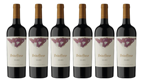 Petite Fleur Malbec Bodega Monteviejo 750 Ml X6