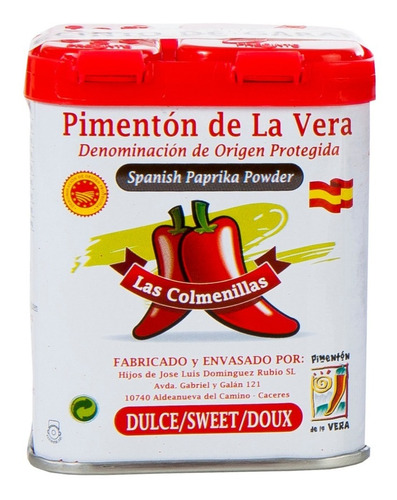 Pimenton De La Vera Dulce Las Colmenillas  X 75gr