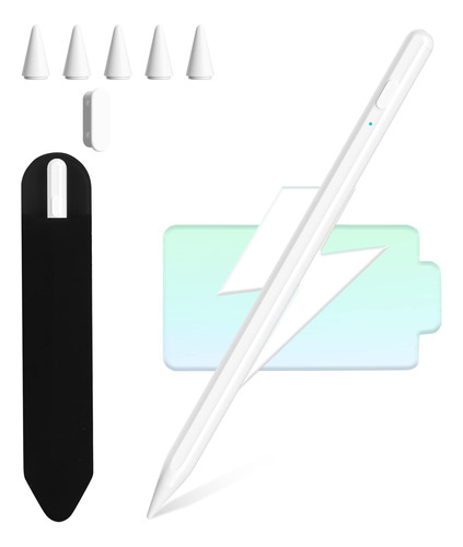 Lapiz Optico Para iPad, iPad Pencil De 9ª Generacion Con Rec