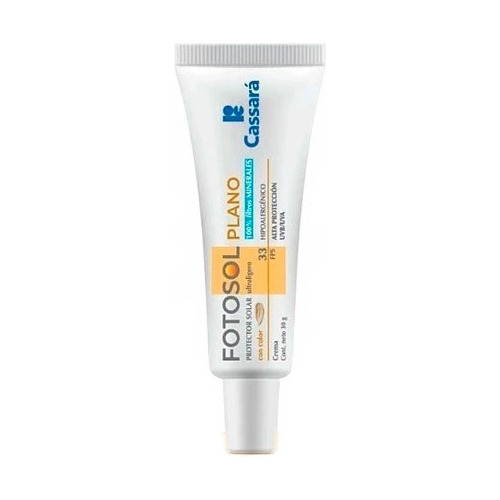 Fotosol Plano Protector Solar Crema Color Fps33 X 30g