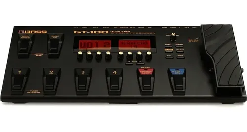 Pedaleira Boss Gt 100 Processador Efeitos Amplificador Gt100
