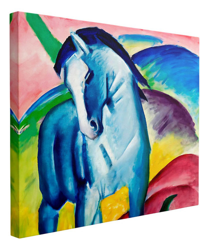 Cuadro Caballo Azul - Franz Marc 40x50
