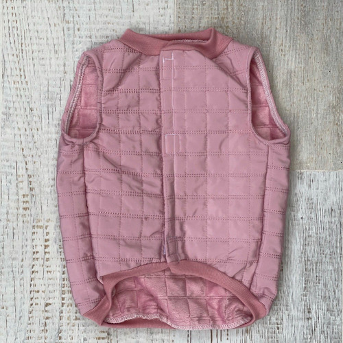 Imagen 2 de 4 de Chaleco Rosa Acolchado Para Perritos Pequeños