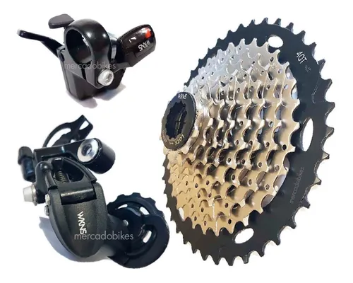 Kit Monoplato Wkns 1x9 Shifter Cambio Pi on 11 40 MercadoLibre