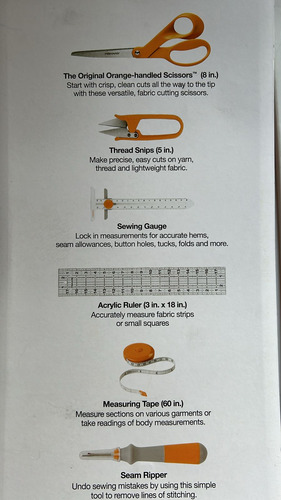 Fiskars Sewing Essentials Set Importado 6 Artículos