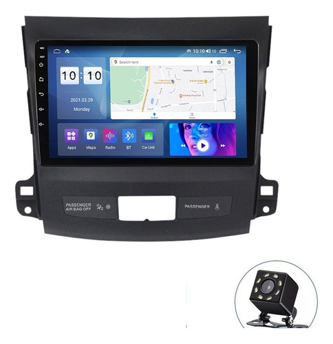 Estéreo 1+16g Para Mitsubishi Outlander 2005-2011 Cámara Gps