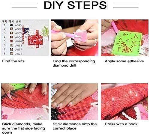 Imagen 3 de 7 de Kits De Pintura De Diamante, Taladro De La Noche Estrellada