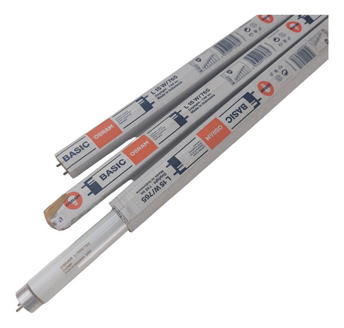 Tubo Fluorescente L 15 W/765 Osram 44cm Pack X 3u