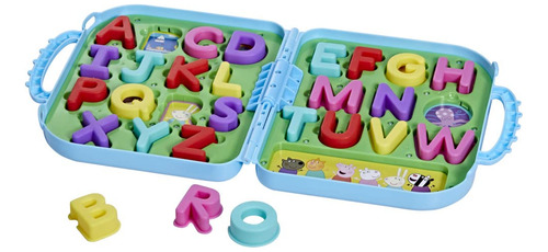 Peppa Pig Peppa's Alphabet Case, Abc, Rompecabezas Preescol.