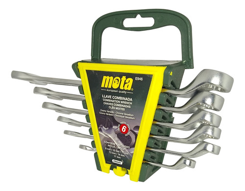 Juego De Llave Combinadas 8 A 17 6pc Milimétricas Mota