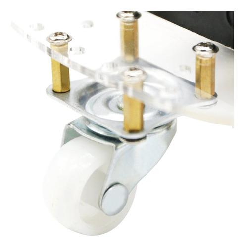 Chasis Carro Robot 2 Llantas For Arduino