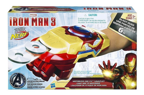 Iron Man 3 Lanzador De Discos