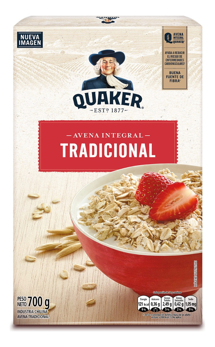 Avena Tradicional Quaker 700g