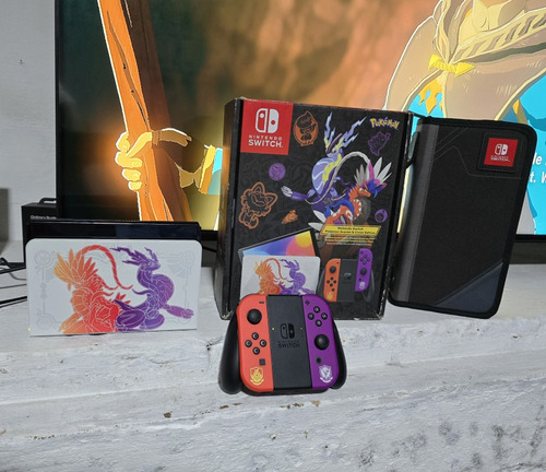 Nintendo Switch Oled 64gb Pokémon Scarlet & Violet Edition