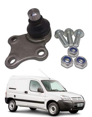 Pivo Inferior Suspensao Peugeot Partner 1.8 1999 18mm