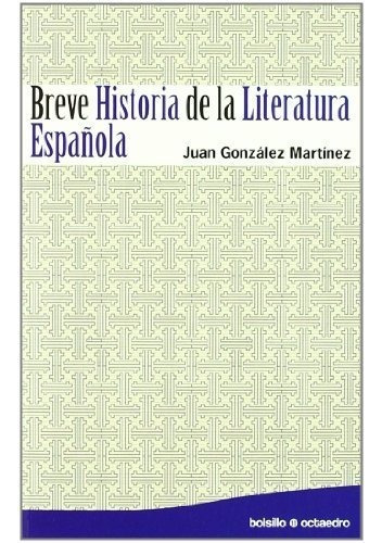 Libro Breve Historia De La Literatura Espa¥ola  De Gonzalez