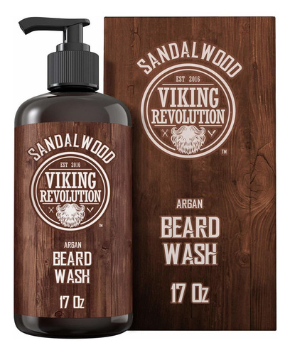 Champu De Lavado De Barba Best Deal Con Aceites De Argan Y