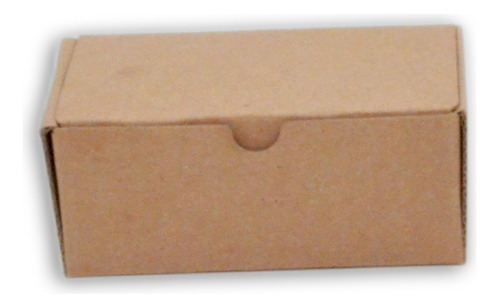 Caja Tarjeta Presentación Microcorrugado 9.5x5x4cm, 25pzs