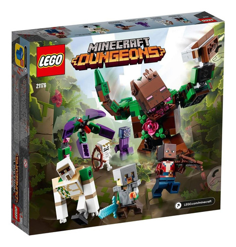 Lego Minecraft The Jungle Abomination Building Kit Playset F