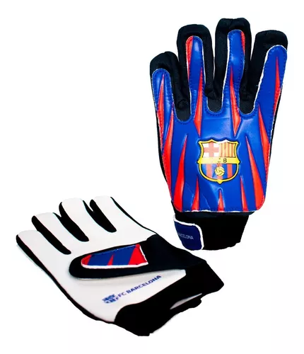 Guantes Arquero Barcelona Licenciado Original Niños