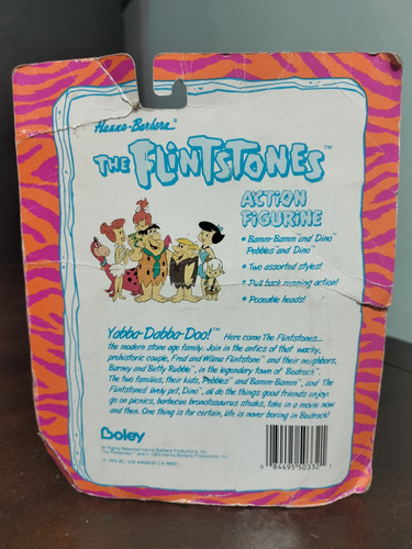 Figura Boley 1993 The Flintstones Dino Riders Bamm Bamm Dino (Usado)