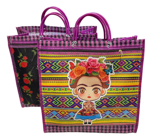 Bolsas de frida kahlo bordadas sale