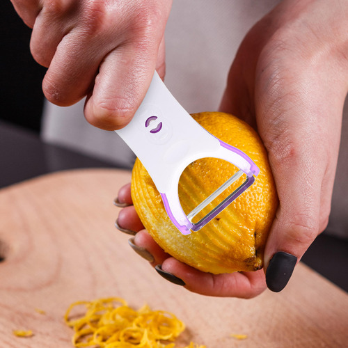 Pelador De Doble Cara Para Cocina, Pelador De Frutas Multifu