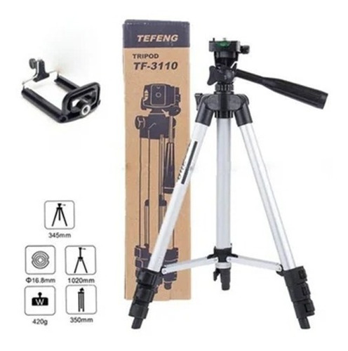 Trípode Para Celular Cámara Gopro 3110 Hasta 102cm Aluminio