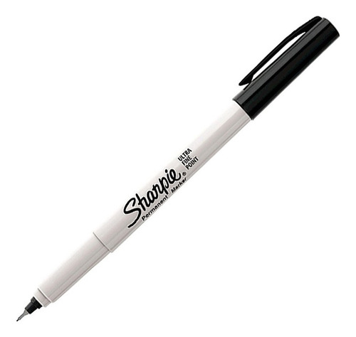 Marcador Sharpie Ultra Fino Negro X2 Un