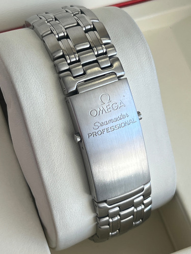 Reloj Omega Seamaster Plateado Azul Marino Azul (Usado)