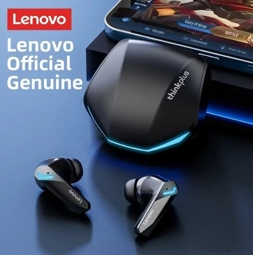 Audífonos Inalámbricos Gm2 Pro Gamer Lenovo Negro Bluetooh