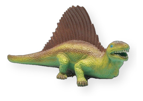 Muñeco De Goma Dura Dinosaurio Edaphosaurus Med. 48.