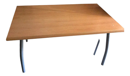 Mesa Melamina Marrón Claro Gris (Usado)